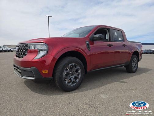 Ruby Red Metallic Tinted Clearcoat 2026 Ford Maverick XLT