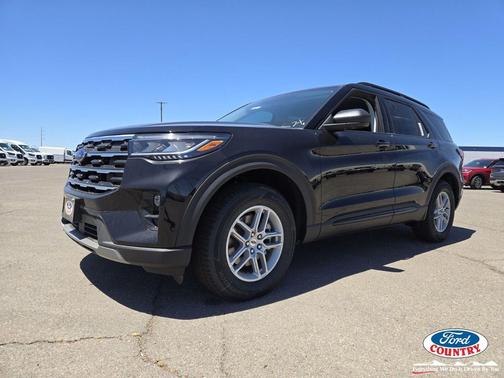 Agate Black Metallic 2026 Ford Explorer Active