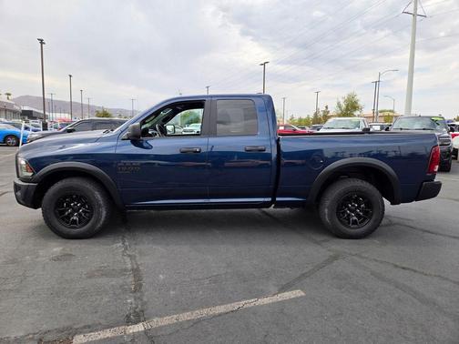 Patriot Blue Pearlcoat 2021 RAM 1500 Classic Warlock Quad Cab 4x2 6'4' Box