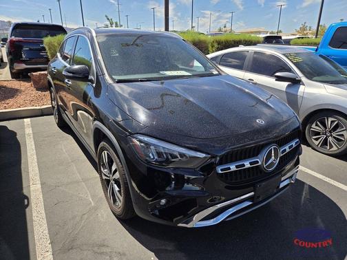 Night Black 2025 Mercedes-Benz GLA 250 4MATIC