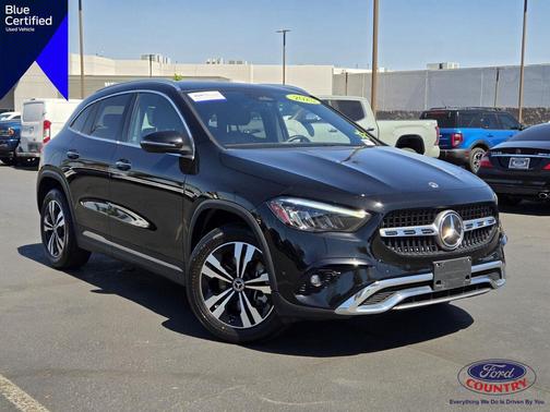 Night Black 2025 Mercedes-Benz GLA 250 4MATIC
