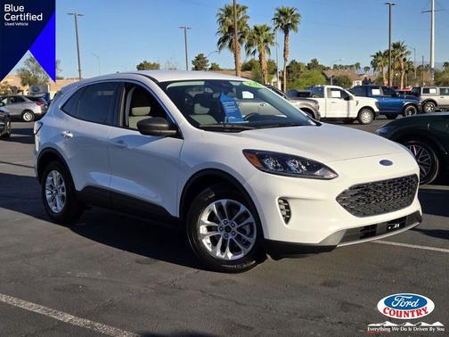 Oxford White 2022 Ford Escape SE