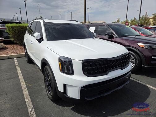 Glacial White Pearl 2025 Kia Telluride EX X-Line