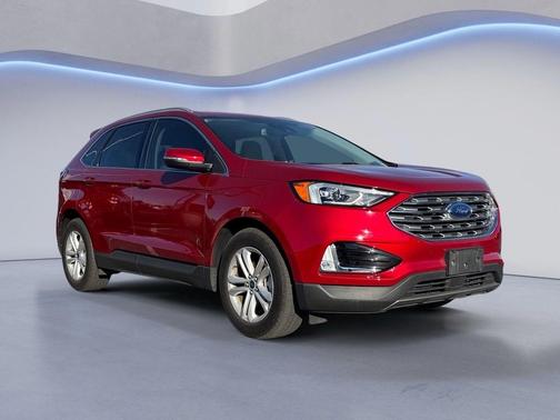 Rapid Red Metallic Tinted Clearcoat 2020 Ford Edge SEL