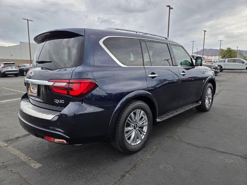 Hermosa Blue 2018 INFINITI QX80 Base
