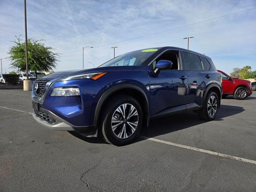 Caspian Blue Metallic 2023 Nissan Rogue SV