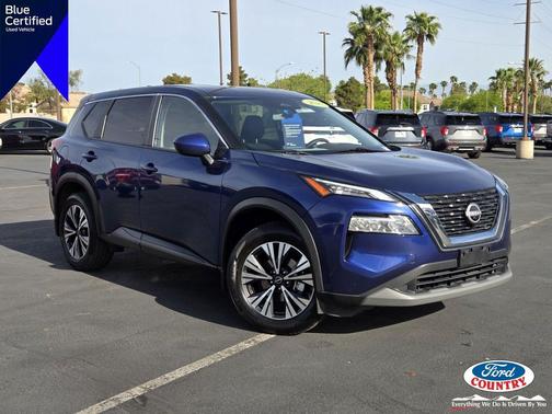 Caspian Blue Metallic 2023 Nissan Rogue SV