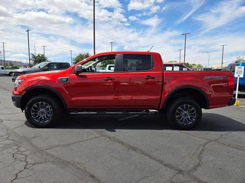 Hot Pepper Red Metallic Tinted Clearcoat 2022 Ford Ranger XLT