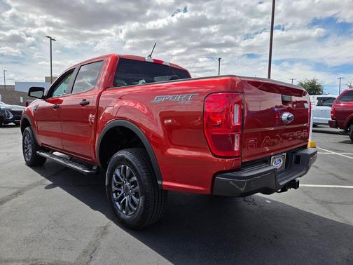 Hot Pepper Red Metallic Tinted Clearcoat 2022 Ford Ranger XLT