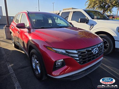 Calypso Red 2023 Hyundai TUCSON SEL