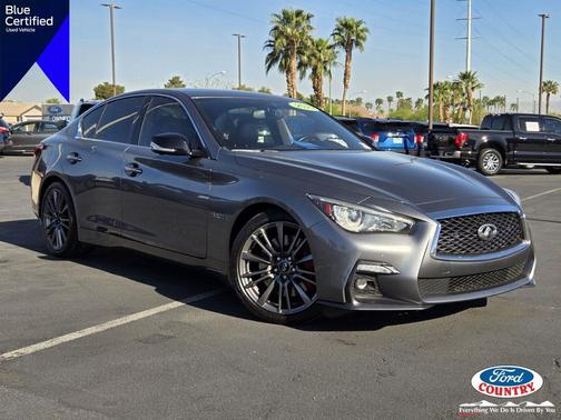 Graphite Shadow 2019 INFINITI Q50 3.0t RED SPORT 400