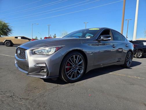 Graphite Shadow 2019 INFINITI Q50 3.0t RED SPORT 400