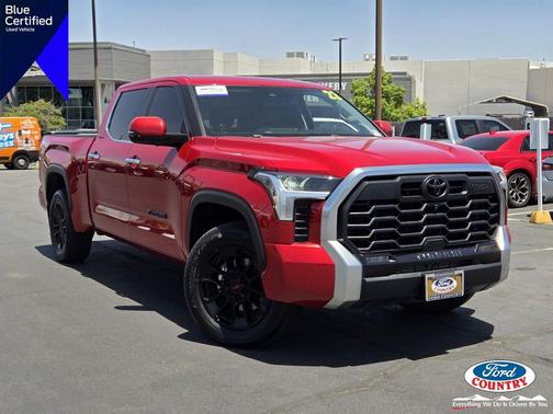 Supersonic Red 2023 Toyota Tundra Limited