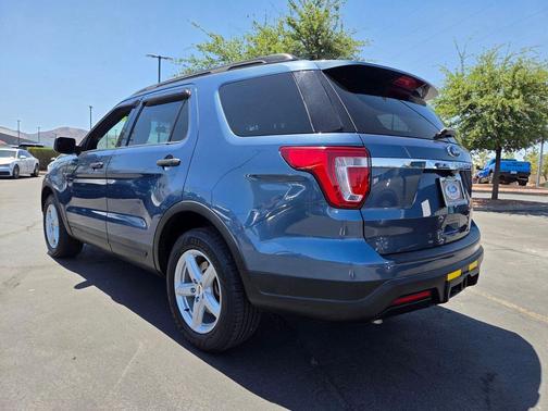 Blue Metallic 2018 Ford Explorer Base