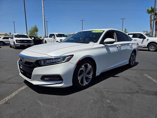 Platinum White Pearl 2019 Honda Accord EX-L