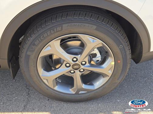 star white metallic tri-coat 2026 Ford Escape ST-Line