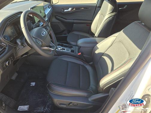 star white metallic tri-coat 2026 Ford Escape ST-Line