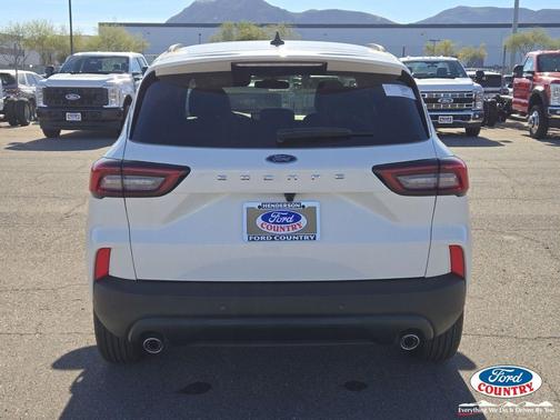 star white metallic tri-coat 2026 Ford Escape ST-Line