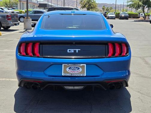 Lightning Blue Metallic 2018 Ford Mustang GT Premium