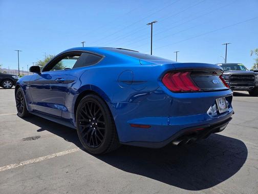 Lightning Blue Metallic 2018 Ford Mustang GT Premium
