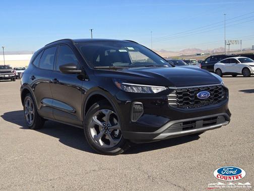 agate black metallic 2026 Ford Escape ST-Line
