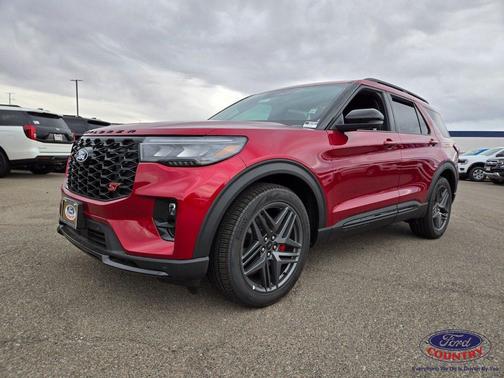 Ruby Red Metallic 2027 Ford Explorer ST