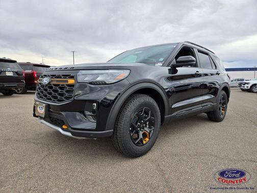 Black Metallic 2027 Ford Explorer Tremor