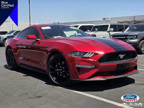 Rapid Red Metallic Tinted Clearcoat 2022 Ford Mustang EcoBoost Premium