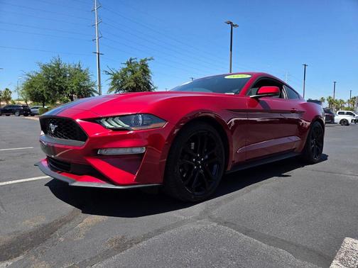 Rapid Red Metallic Tinted Clearcoat 2022 Ford Mustang EcoBoost Premium