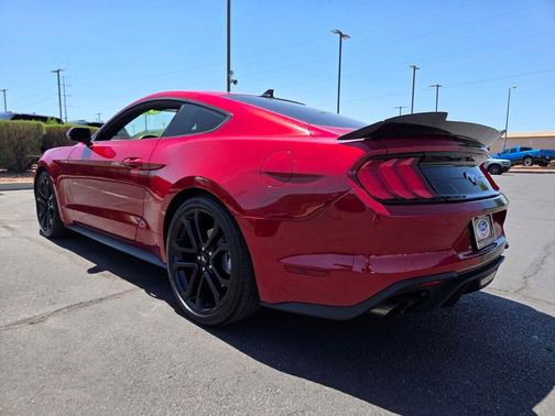 Rapid Red Metallic Tinted Clearcoat 2022 Ford Mustang EcoBoost Premium