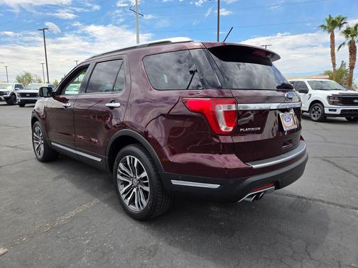 Burgundy Velvet Metallic Tinted Clearcoat 2018 Ford Explorer Platinum
