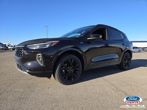 agate black metallic 2026 Ford Escape ST-Line Elite