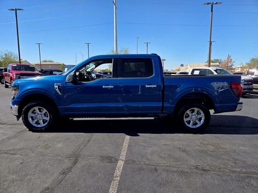 Blue Metallic 2025 Ford F-150 XLT