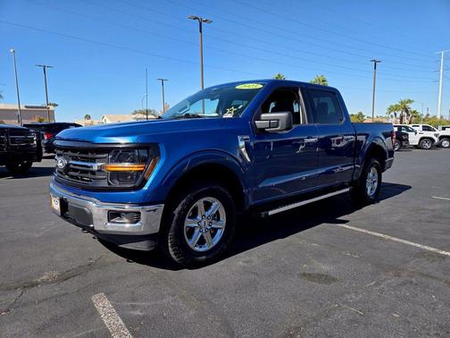 Blue Metallic 2025 Ford F-150 XLT