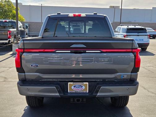 Carbonized Gray Metallic 2023 Ford F-150 Lightning LARIAT
