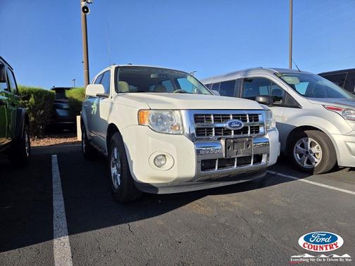 White Suede 2011 Ford Escape Limited