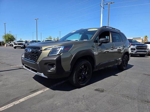 Autumn Green Metallic 2022 Subaru Forester Wilderness