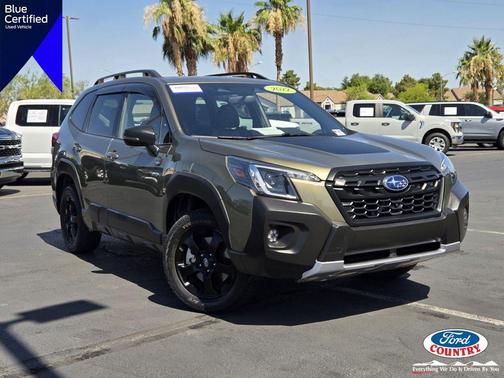 Autumn Green Metallic 2022 Subaru Forester Wilderness