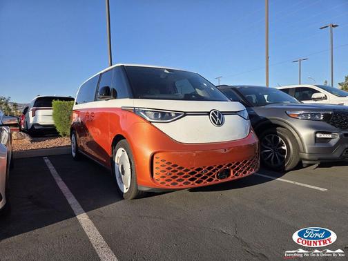 Energetic Orange 2025 Volkswagen ID. Buzz 1st Edition with 4MOTION