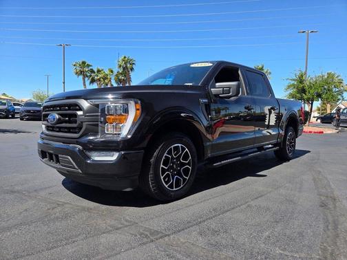 Agate Black Metallic 2022 Ford F-150 XLT