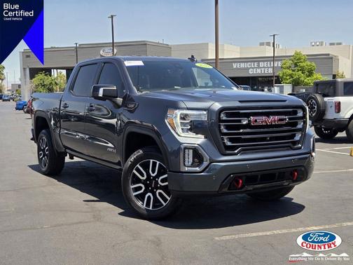 Dark Sky Metallic 2021 GMC Sierra 1500 AT4