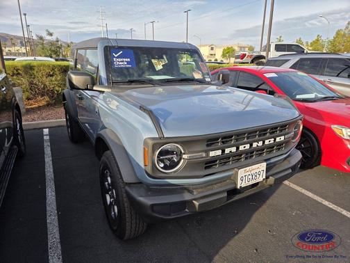 Azure Gray Metallic Tri-Coat 2025 Ford Bronco Big Bend