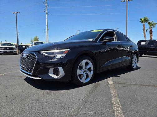 Brilliant Black 2024 Audi A3 Premium