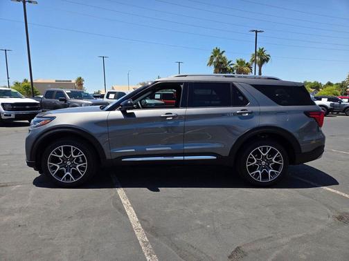 Carbonized Gray Metallic 2025 Ford Explorer Platinum