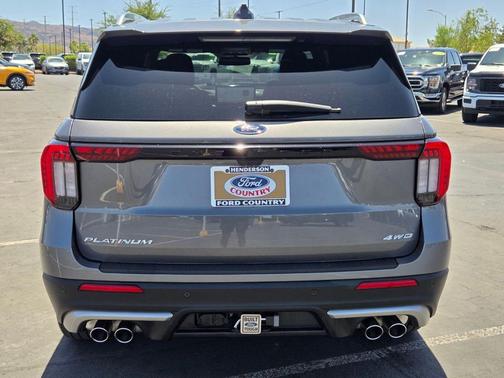 Carbonized Gray Metallic 2025 Ford Explorer Platinum