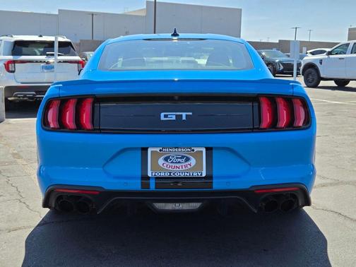 Grabber Blue Metallic 2022 Ford Mustang GT Premium