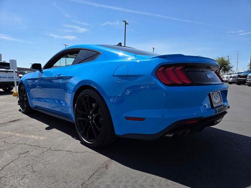 Grabber Blue Metallic 2022 Ford Mustang GT Premium
