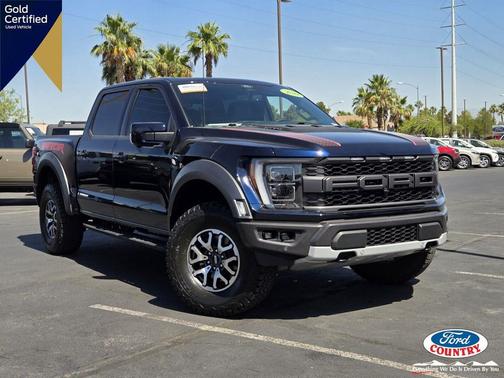 Antimatter Blue Metallic 2022 Ford F-150 Raptor