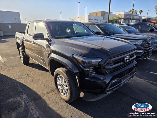 Black 2024 Toyota Tacoma SR5