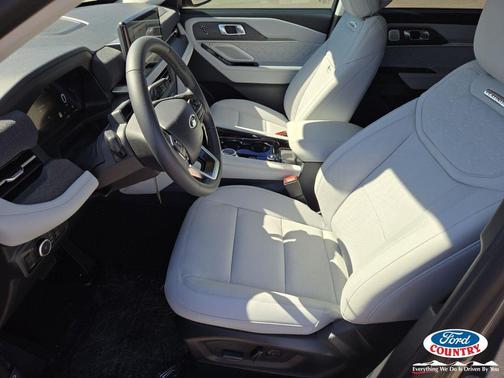 Carbonized Gray Metallic 2026 Ford Explorer Platinum